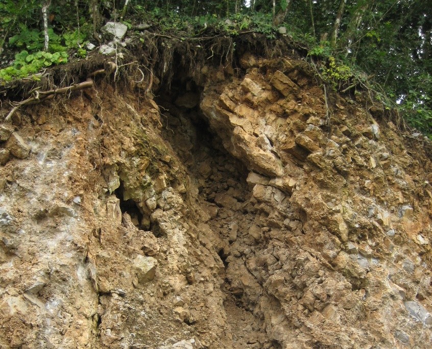 Estudio de la estabilidad del talud de una ladera. Matlapa, San Luis Potosí